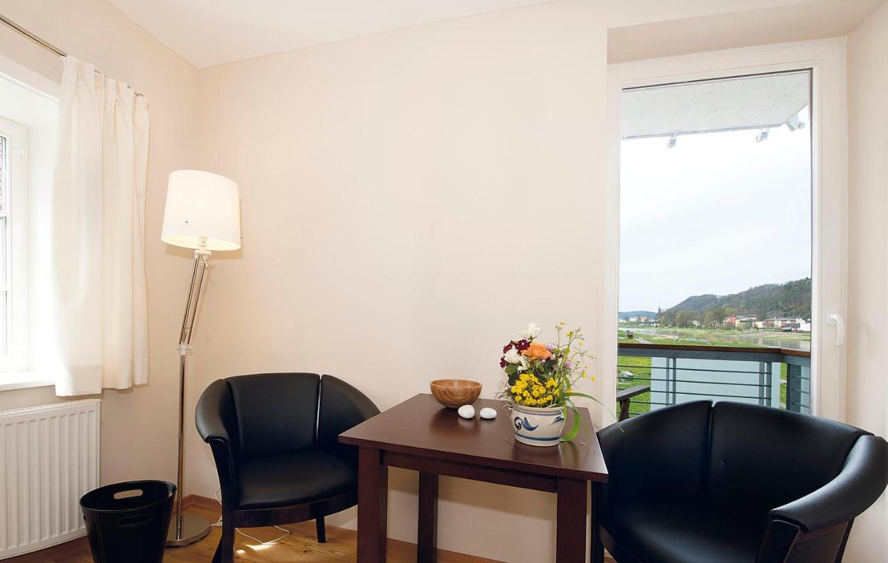 Aparthotel Faehrmannhaus Bad Schandau Exterior foto