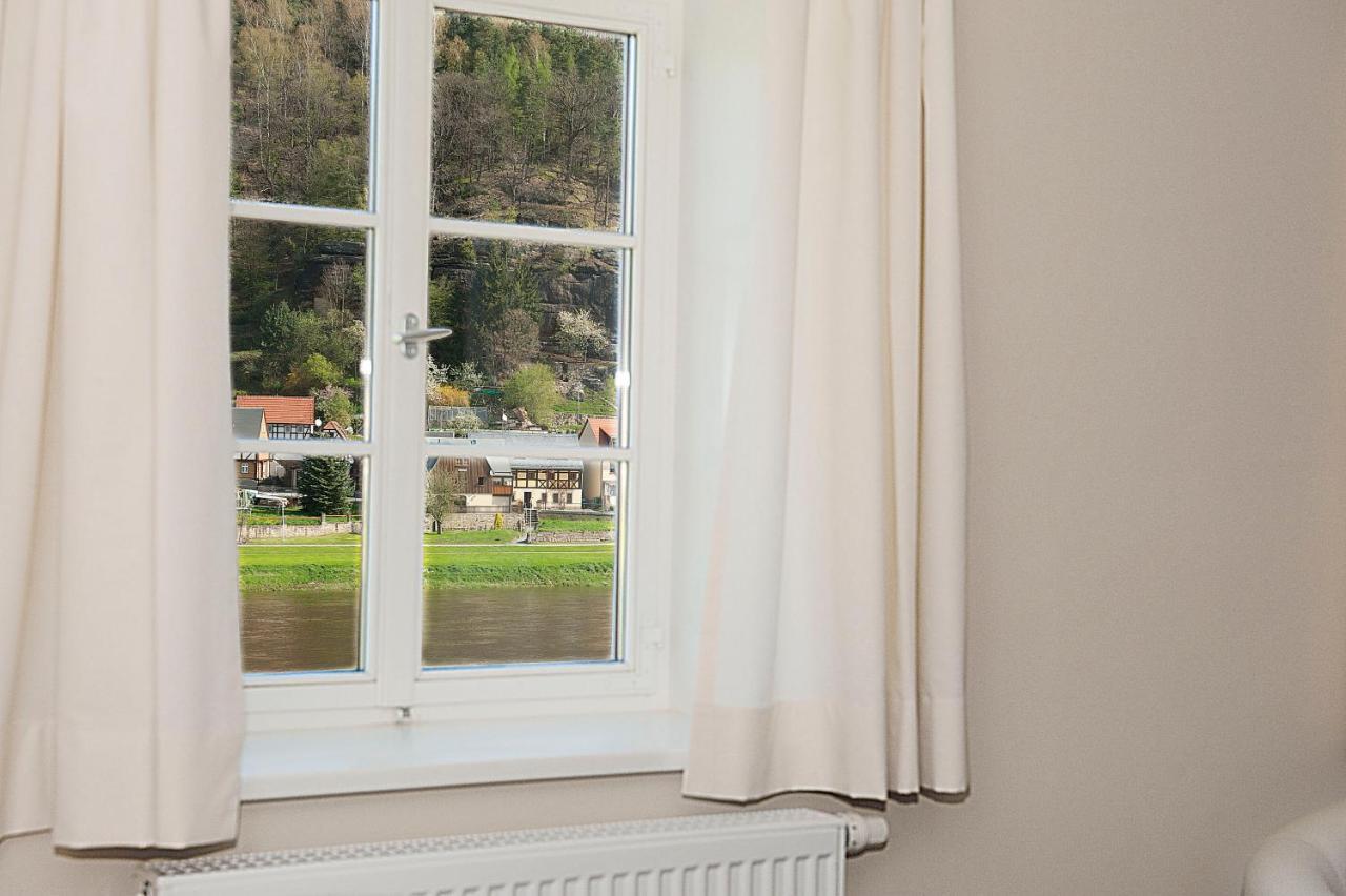 Aparthotel Faehrmannhaus Bad Schandau Exterior foto